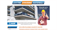 Desktop Screenshot of chytrematerialy.cz